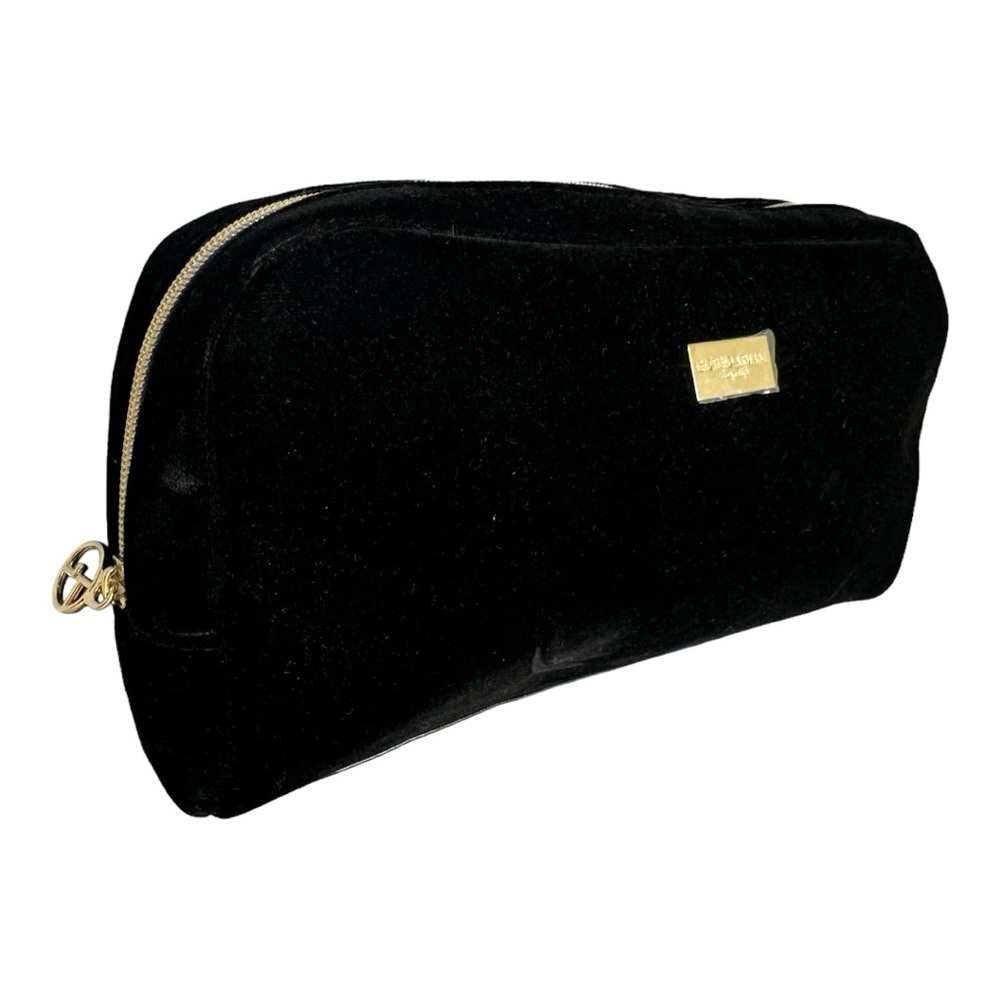 Giorgio Armani Parfums Black Makeup Bag, Travel Toiletry Pouch - Picture 4 of 6